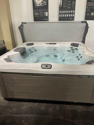 Hot tub color combo we selected: