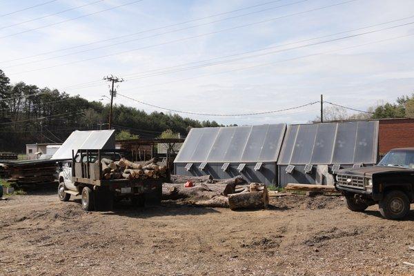 Our solar Kilns