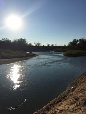 Nice view of the Colorado River.