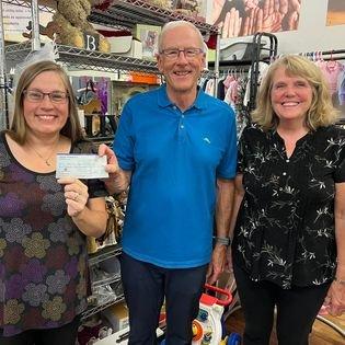 Thank you Diamond Lake for the donation!  We used to buy new thrift store racks!