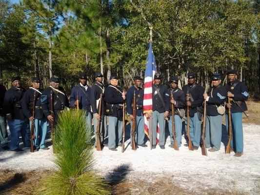 2013 Battle of forks road reenactment Wilmington, NC 