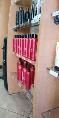 Conditioner & Shampoo display