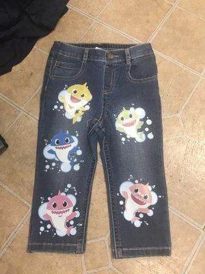 Custom jeans