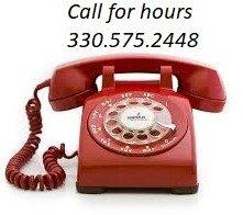 Hours Vary.  Please call 330.575.2448