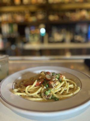 Seafood Carbonara