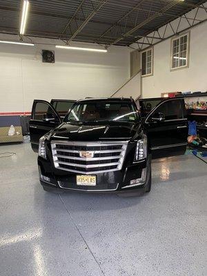 Cadillac Escalade in for a full detail