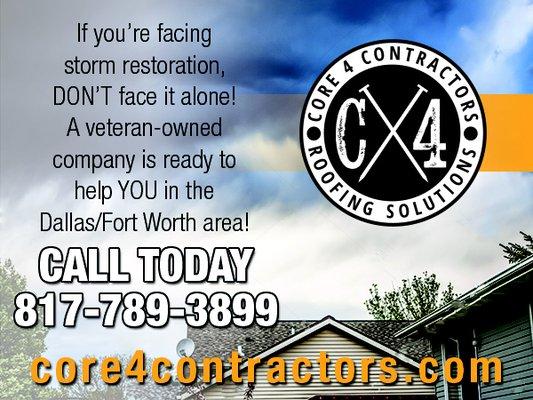 Free inspection. Free claims assistance.