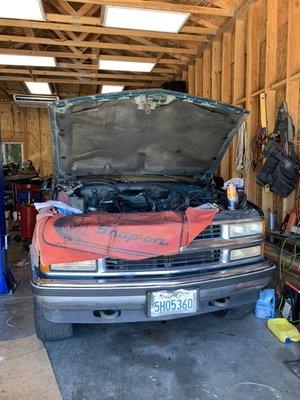 1996 Silverado K1500 5.7 Rebuilding this Engine