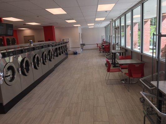 Our brand new laundromat