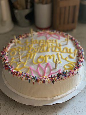 Frostys ice cream cake! The best!