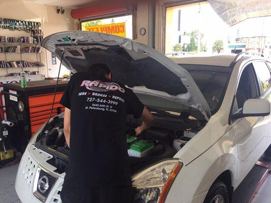 We Do An 18 Points Inspection With Every Oil Change