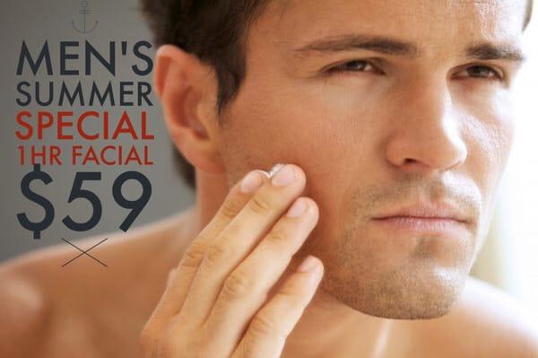 Great new special going on at Irina's!!  Men's SUMMER facial SPECIAL... 1 hour for just $59.  913.626.8820 for appt.