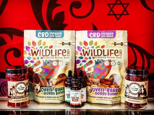 CBD for pets. CBD pet treats and CBD oils for your dog or cat help with stress, anxiety, pain, and nervousness.