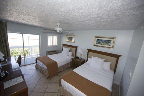 Oceanfront Two-Double Beds