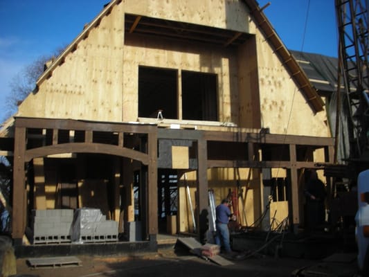 Spray Foam insulation gives freedom for complex designs, like this project insulated by Advantage Foam Insulators