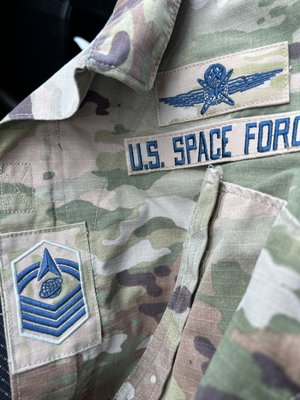 Space Force Rank & Occupational badge