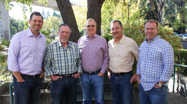 The partners of CF&P, from left to right- Mike Crist, Jack Fritschi, Bob Crist, Paul Coupin, and Jeff Fritschi!