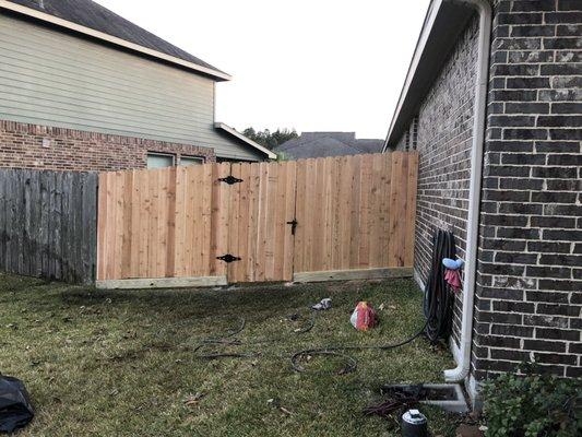 Fence and gate replacement