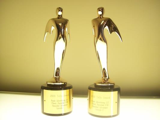 Telly Awards won by Poole.