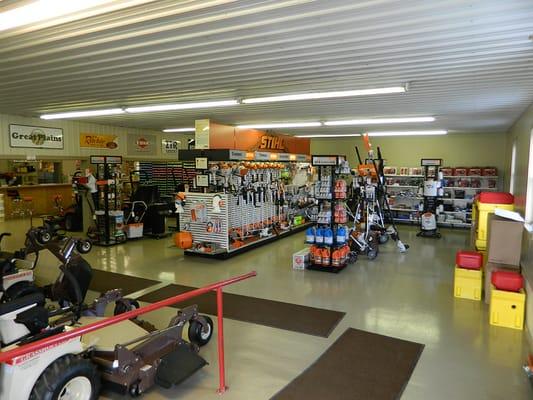 Interior of Building of Glascock Equipment & Sales, Inc.