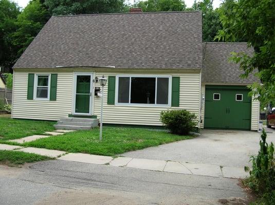 Great home with 1 car garage and large yard at the end of a dead end street. Check it out