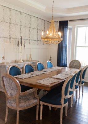 Modern Farmhouse Dining Room in Thornton, PA