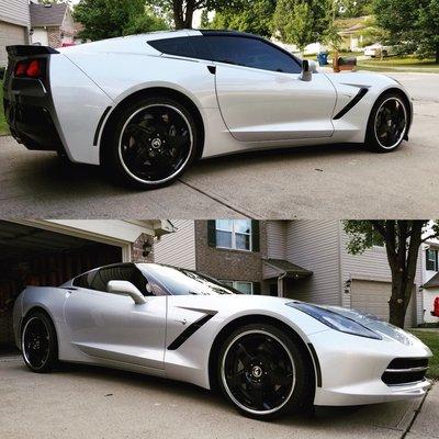 2017 Chevy Corvette StingRay After Mobile Hand Wash & Vacuum