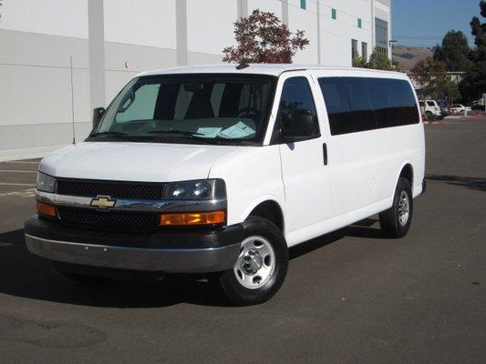 Low mileage 2016 Chevy Express 15 Passenger