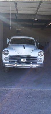 The next build, a 1950 Dodge Meadowbrook, all original flathead six.