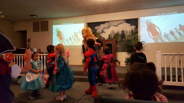 More dancing and Singing for in their Chapel.