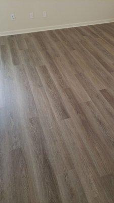 Water proof flooring installation