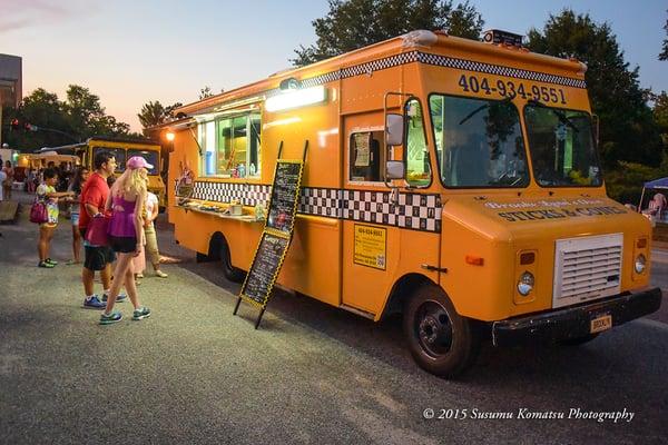 at Roswell Food truck park