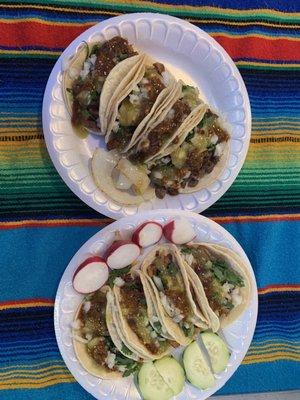 Street Tacos de asada