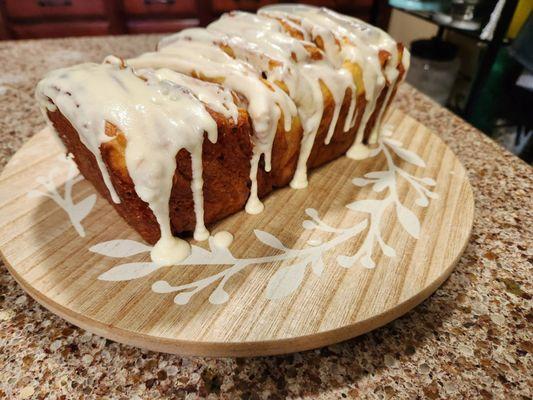 Orange pull apart bread