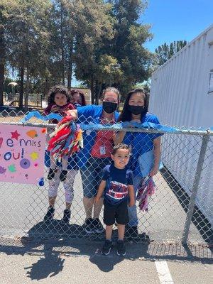 Noah & some of his teachers