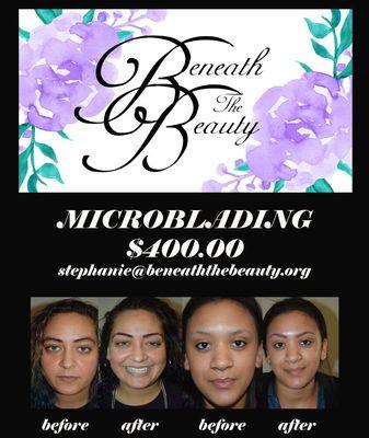 Price for Microblading please email to book!