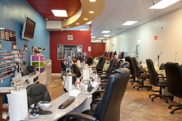 Inside Allure Nails & Spa