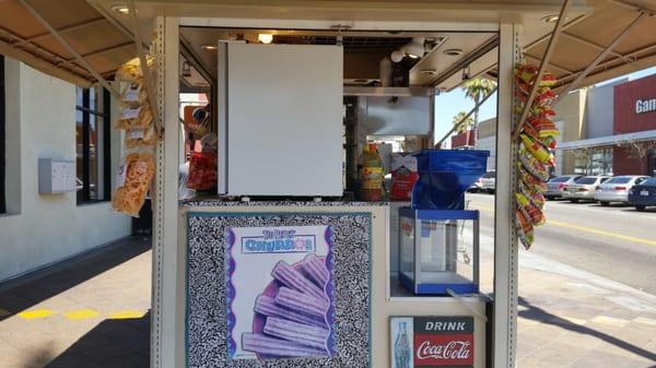 Now they have Raspados. . With real fruit. .