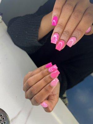 Acrylic nails