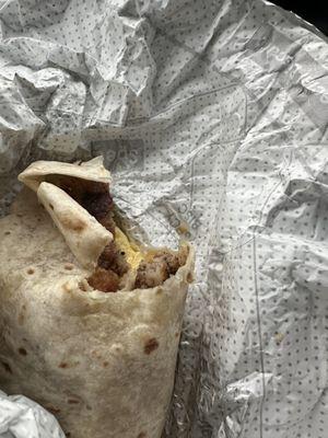 found a long hair in my breakfast burrito which made me vomit.  do they not wear hair nets in chick-fil-a kitchens??