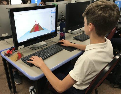 Code and print - 3D printing and coding in middle school