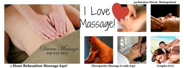 Best Massage and prices around!