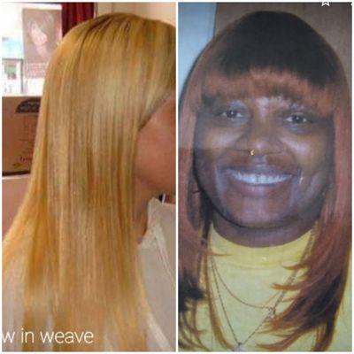 Sew in Weave extensions