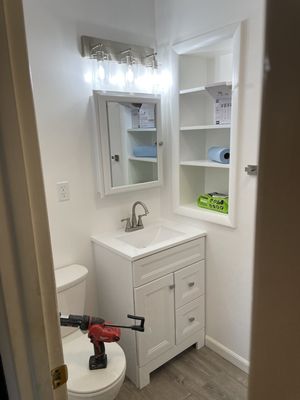 Bath remodel