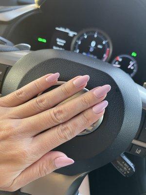 Beautiful shellac nails