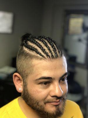 Men braids