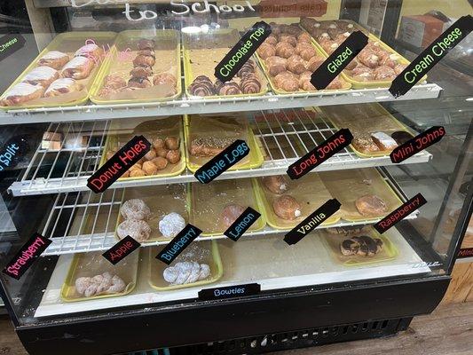 Display of baked goods!