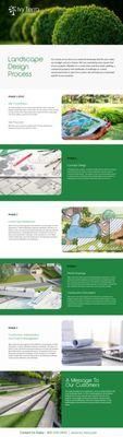 Landscape architecture, design, and project management.