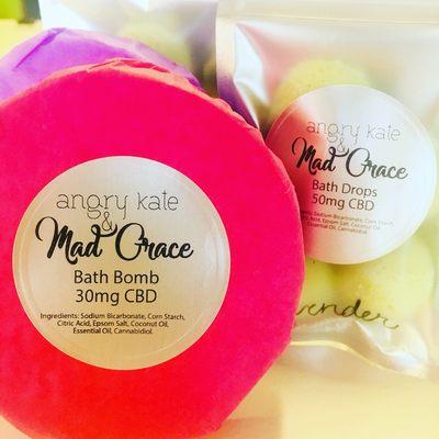 Angry Kate & Mad Grace bath bombs available beginning June 1, 2019!