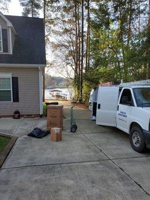 Residential Heat Pump HVAC Install